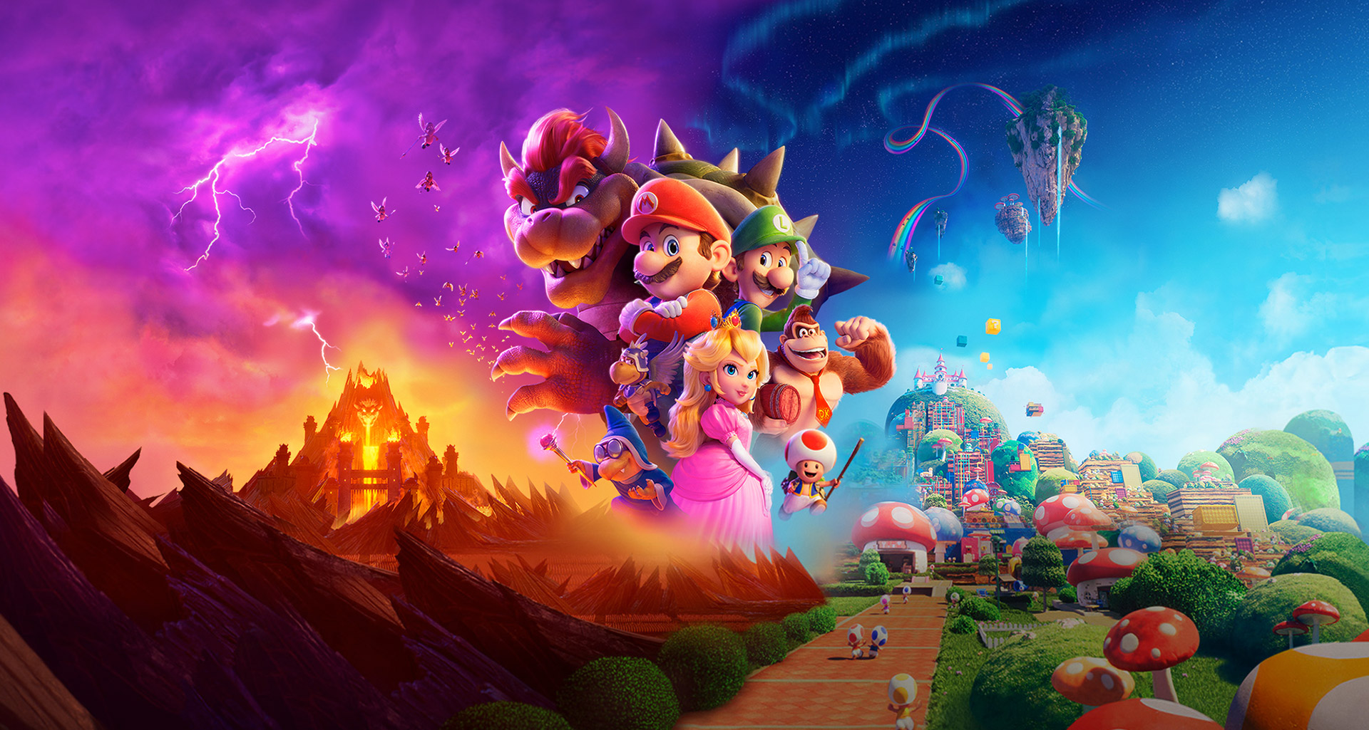 Nova cena de Super Mario Bros mostra o Reino do Cogumelo; assista