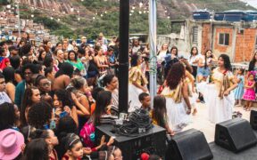 O Viradão Cultural da Rocinha aconteceu nos dias 13 e 14 de setembro (foto: Divulgação)